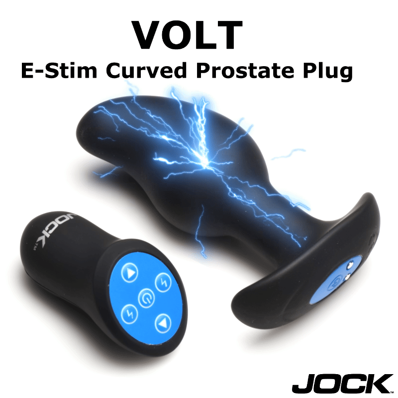 Volt E-Stim Curved Prostate Plug