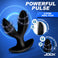 expanding e-stim anal plug Jock body-safe phthalate-free latex-fre