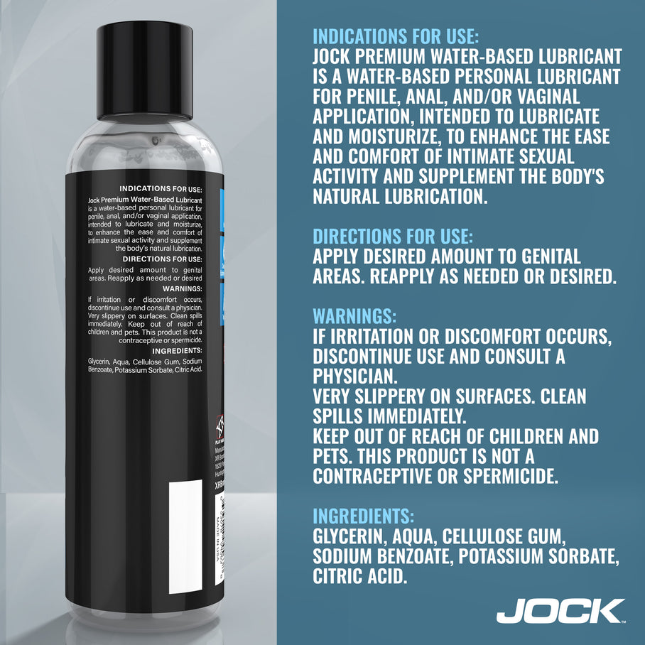 Best paraben-free water-based personal lubricant 8oz natural
feeling made in USA