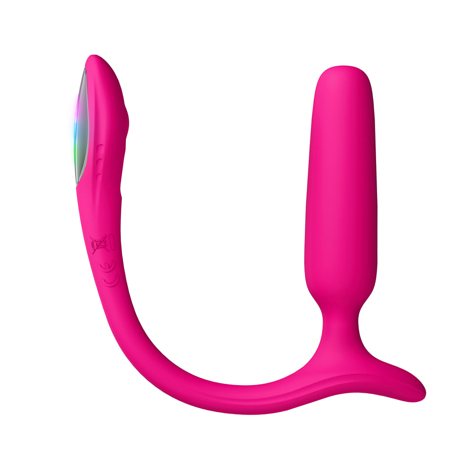 Lovense Lush Anal vibrating butt plug app controlled beginner body-safe
couples