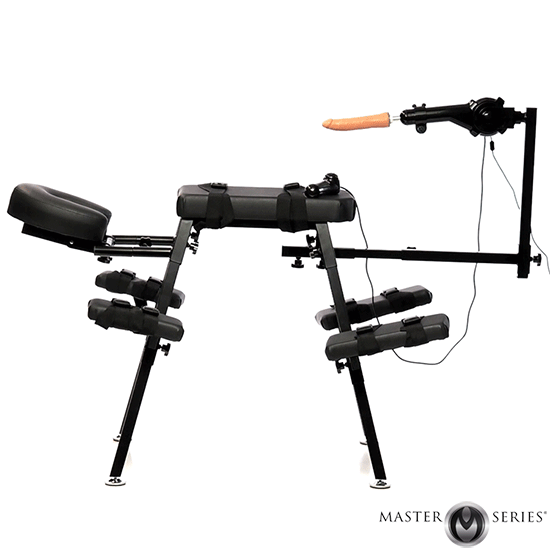 Obedience Chair with Sex Machine | Vegan Leather Healthy & Active Obedience Chair with Sex Machine | Vegan Leather Healthy & Active
