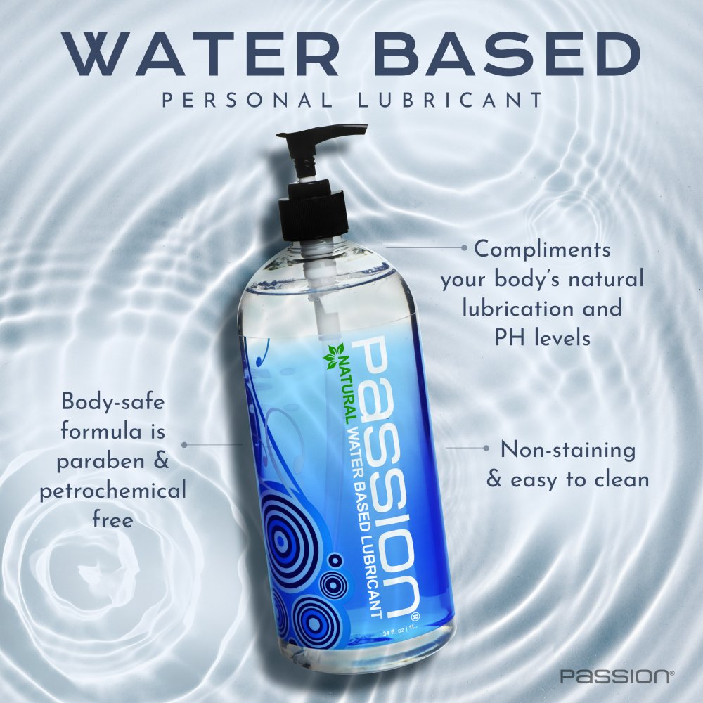 34oz Passion Water-Based Lubricant Healthy & Active 34oz Passion Water-Based Lubricant Healthy & Active