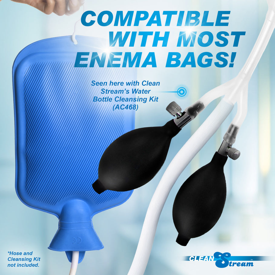 Double Balloon Enema Nozzle