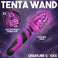 Soft curled prongs on the Tenta Wand clitoral attachment