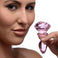 Rose Glass Butt Plug
