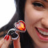 Scarlet Heart-Shaped Anal Plug