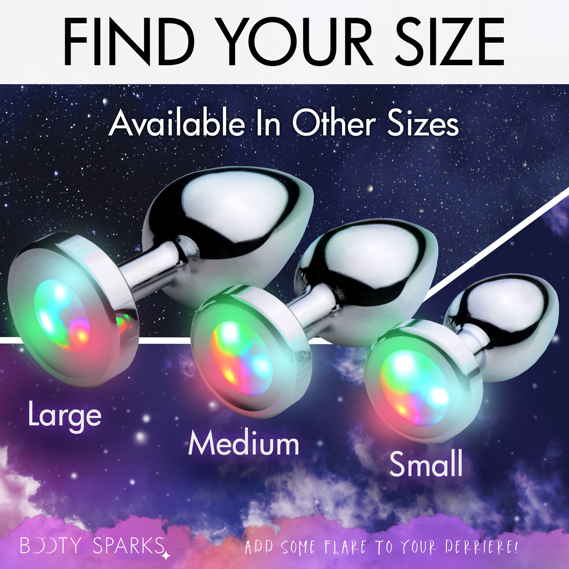 Light Up Anal Plug - Healthy & Active Light Up Anal Plug - Healthy & Active