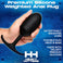 Premium Silicone Weighted Anal Plug