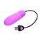 7X Pulsing Rechargeable Silicone Bullet