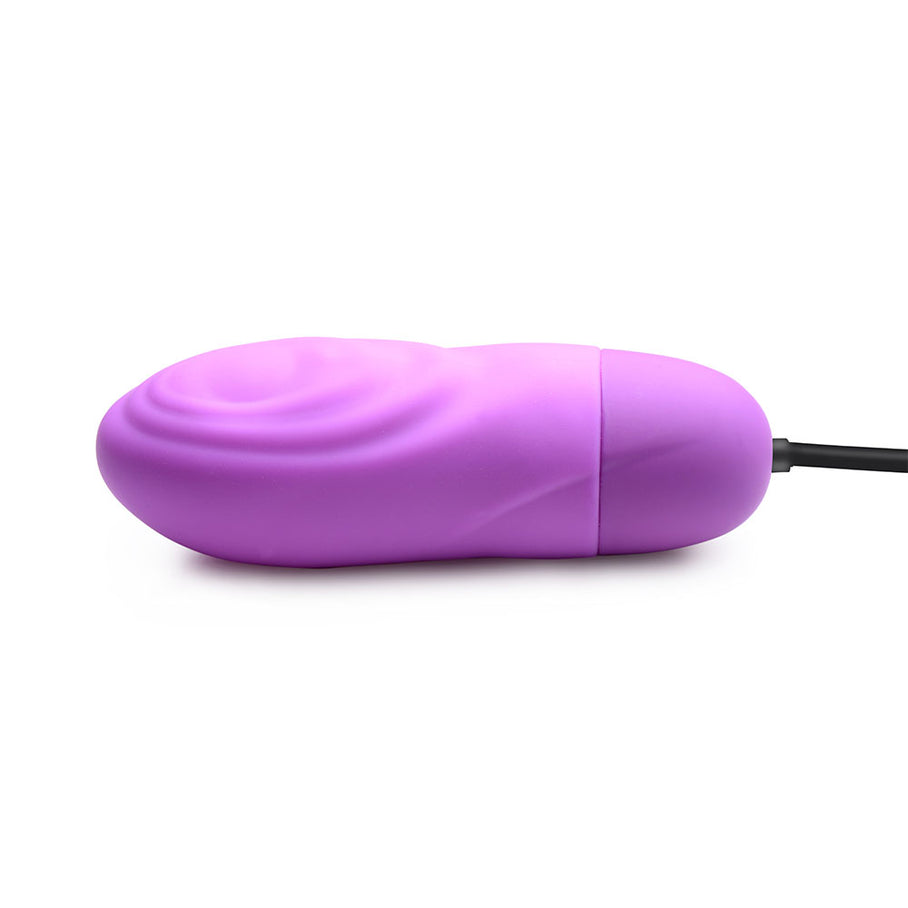 7X Pulsing Rechargeable Silicone Bullet