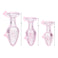 Glitter Gem Anal Plug Set