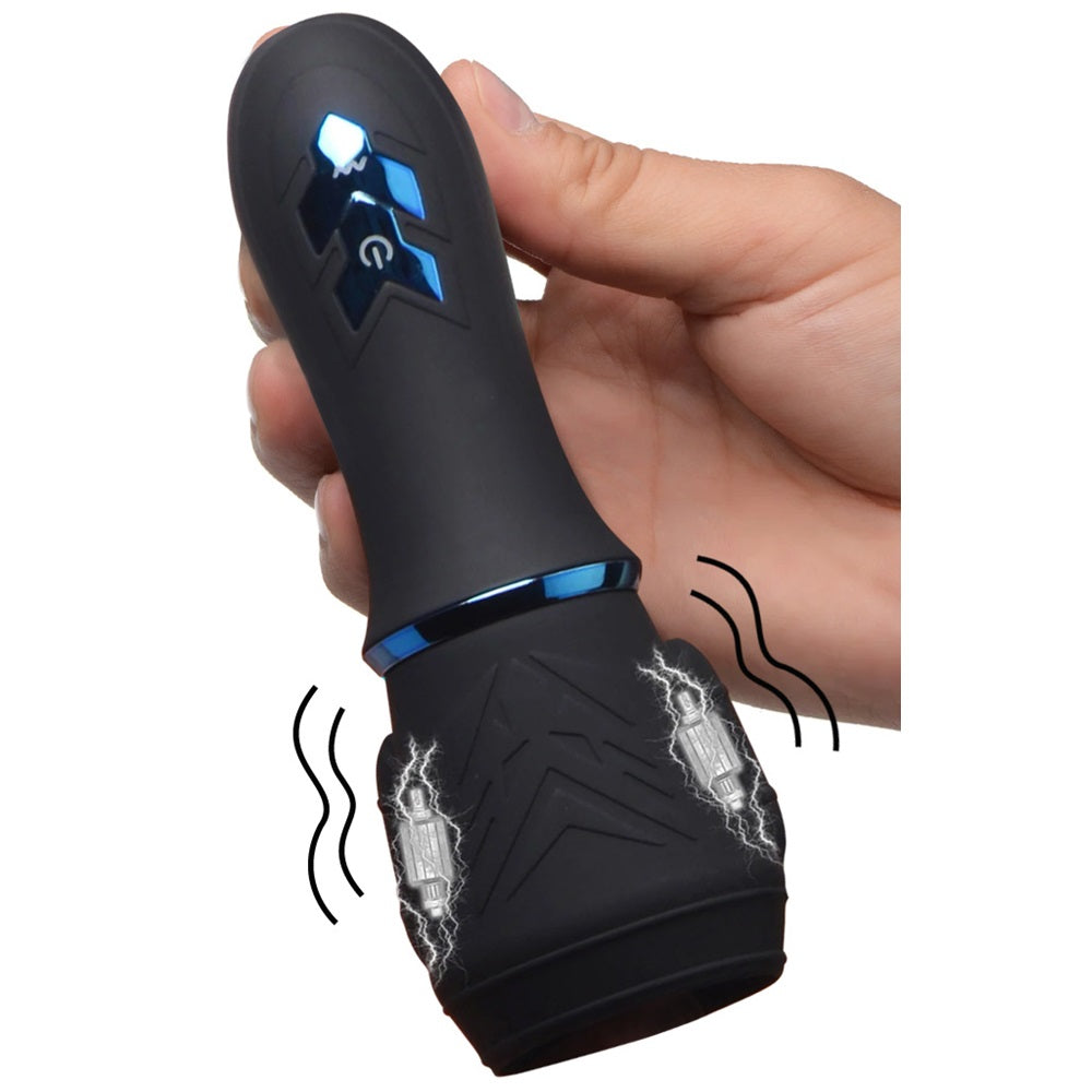 10X Turbo Silicone Penis Head Pleaser | Dual Motors Healthy & Active 10X Turbo Silicone Penis Head Pleaser | Dual Motors Healthy & Active