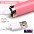 Pink Vibra-Glass 10X Mini G-Spot Vibe