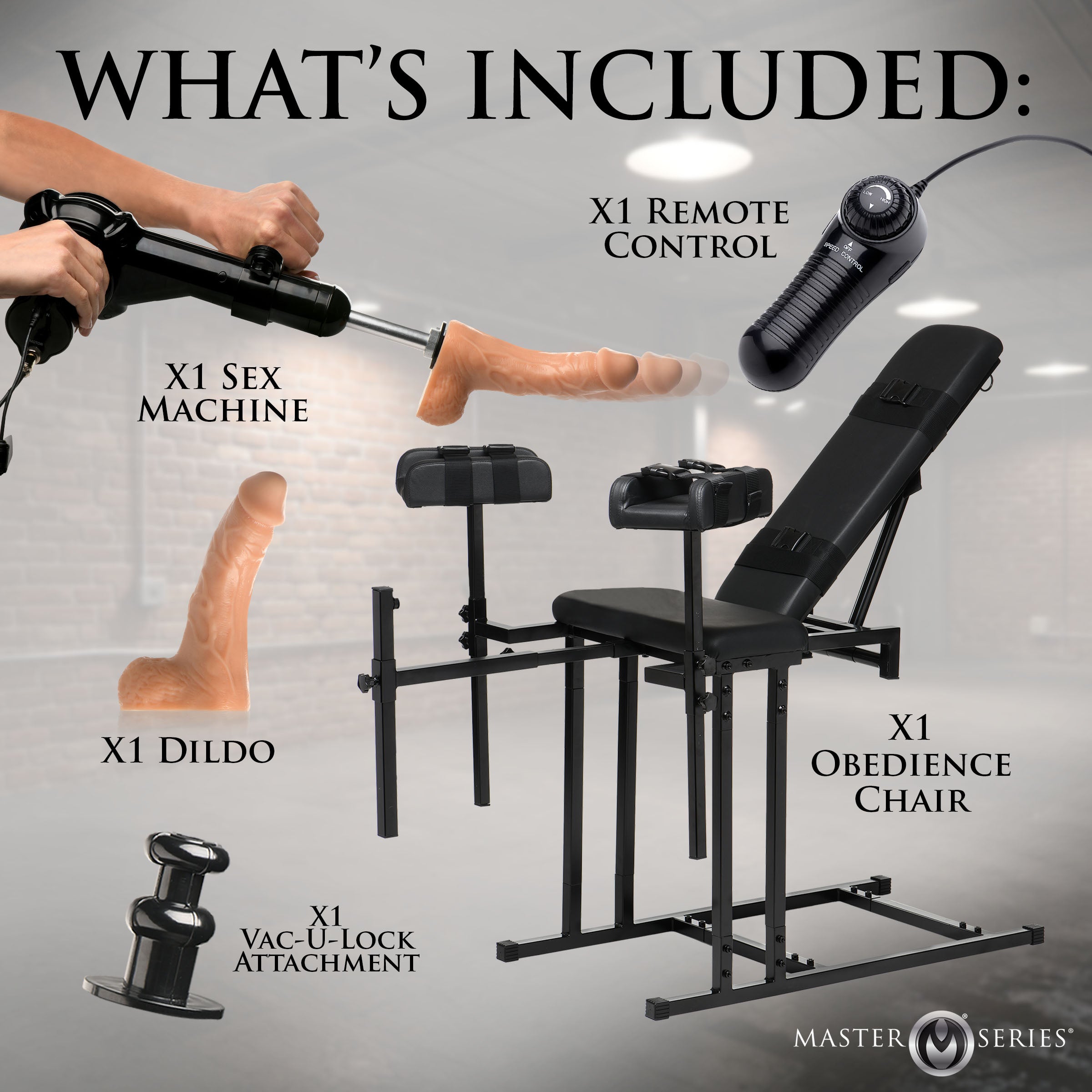 Ultimate Obedience Chair Sex Machine | Restraints Included Healthy & Active Ultimate Obedience Chair Sex Machine | Restraints Included Healthy & Active