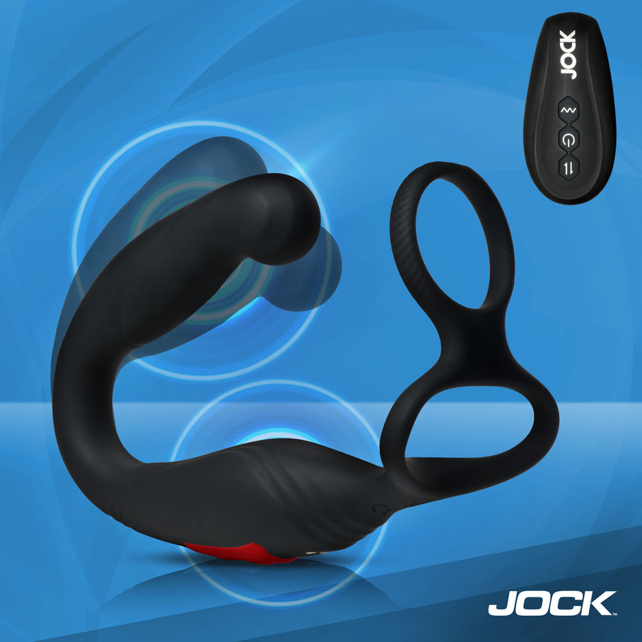 AXIS gyrating prostate vibrator with C-Ring for full-body pleasure