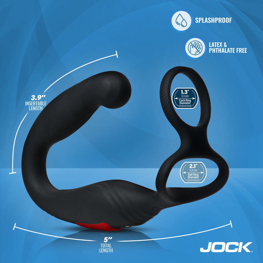 Measurements chart for the AXIS prostate vibrator