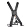 BDSM exploration centerpiece with padded restraints and freestanding design