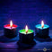 Body-safe soy wax drip candle trio from the Master Series for temperature play
