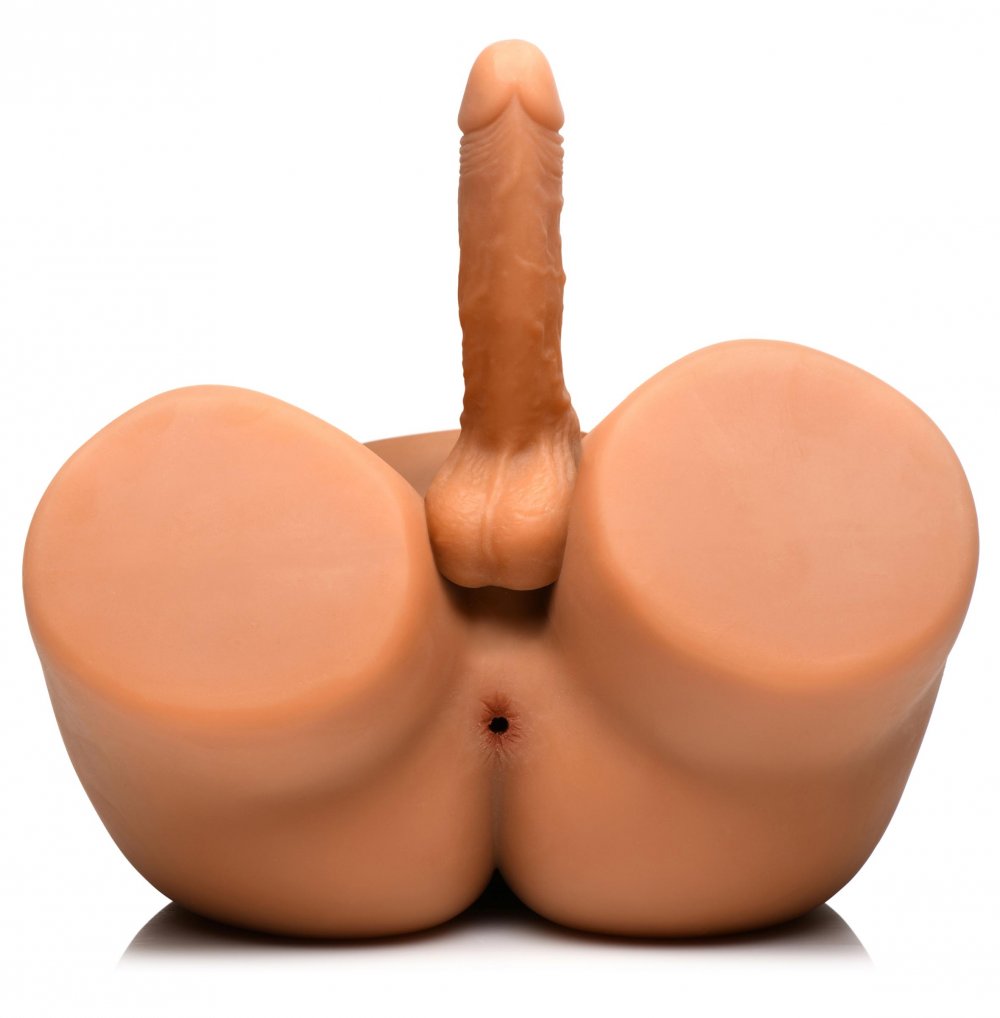 JOCK Male Masturbator with Thrusting Dildo | Textured Tunnel Healthy & Active JOCK Male Masturbator with Thrusting Dildo | Textured Tunnel Healthy & Active