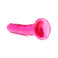 8 Inch Slim Stick Cherry Ice Dildo