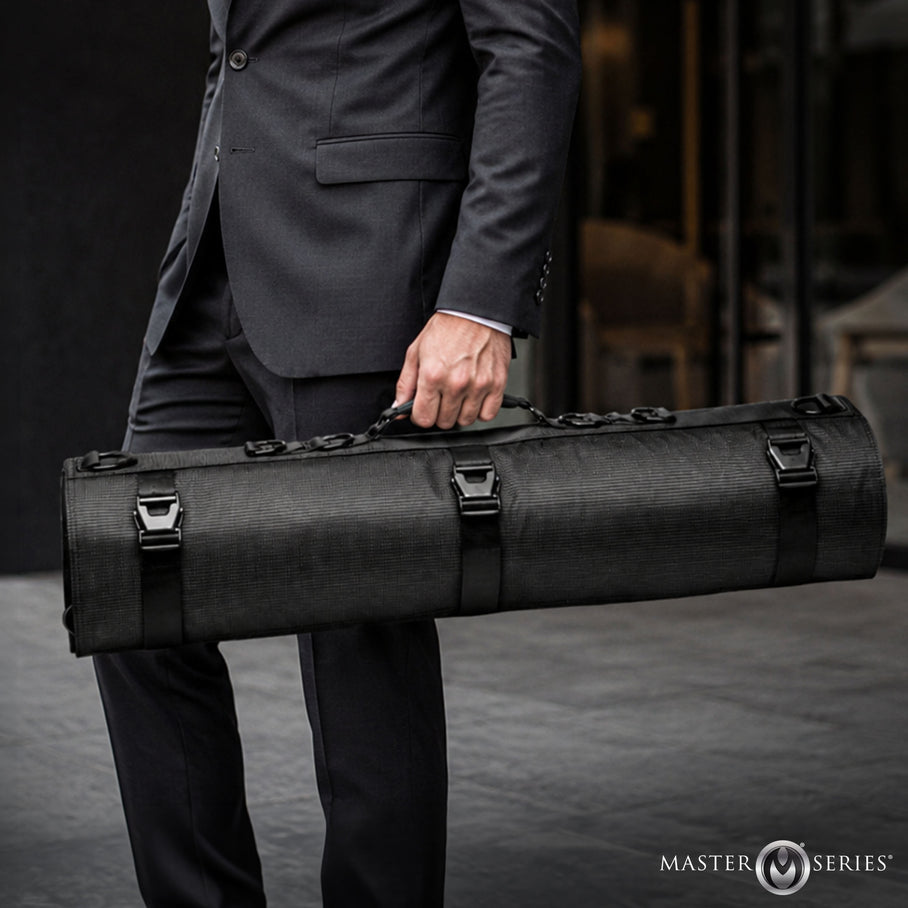 Discreet toy storage and travel bag in plain black