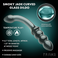 Smoky Jade Glass Dildo