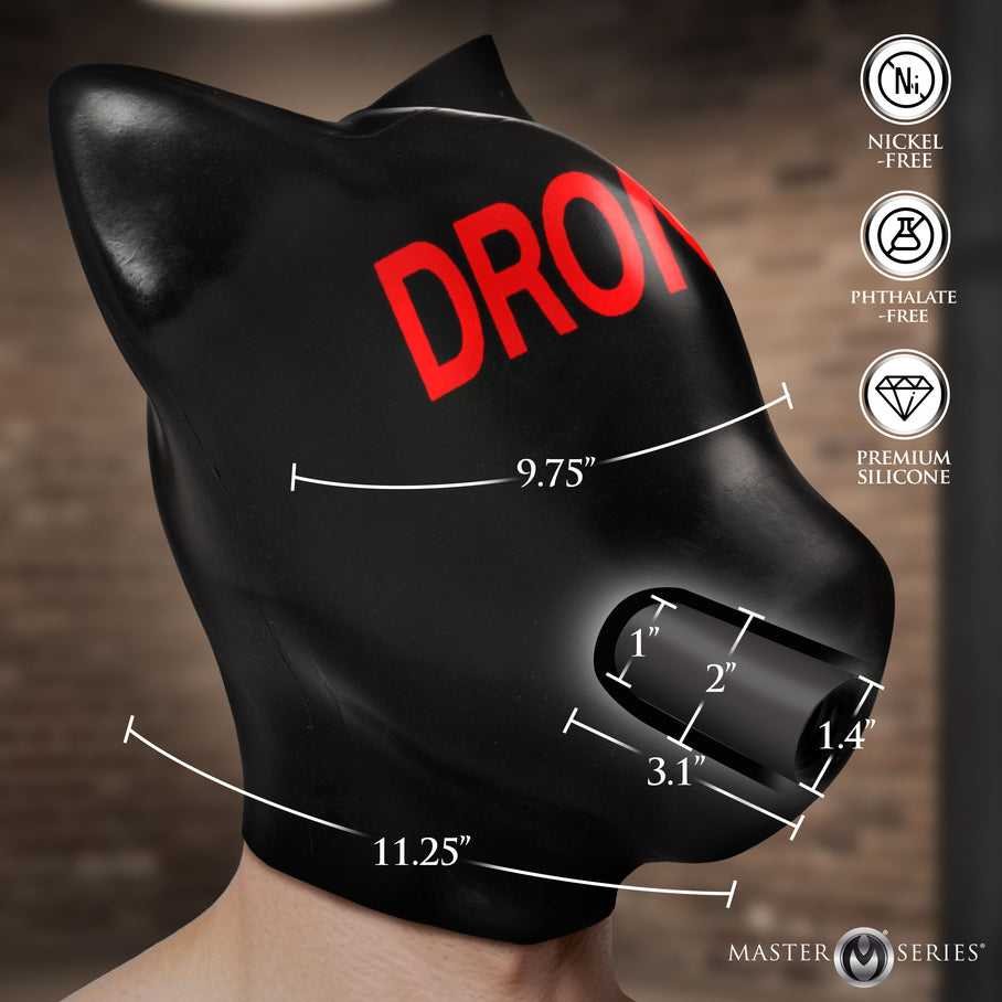 Dimensions of the Drone Silicone Sensory Hood