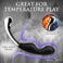 Warm and cool temperature play with the Dual Desire dildo