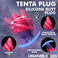 Gentle spiral texture on the Tenta Plug butt plug