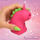 Flickyhorn flicking clitoral stimulator in hi-vis pink
