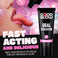 Food-safe bubblegum oral glide gel with saliva-supporting formula