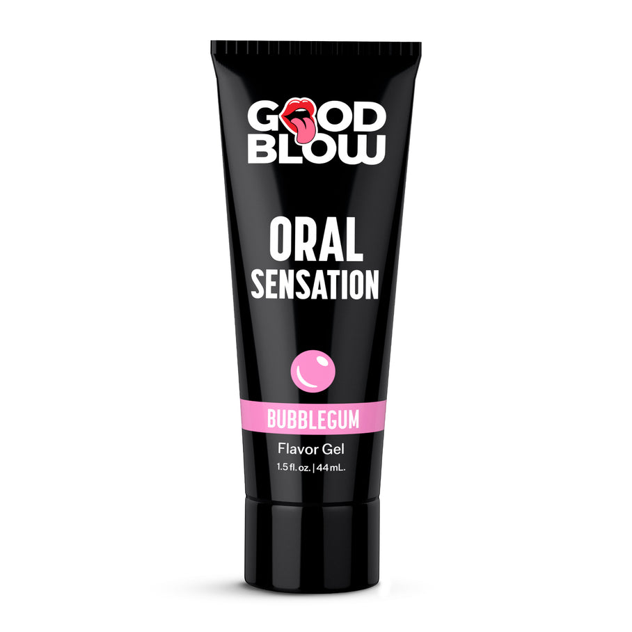 Good Blow body-friendly bubblegum oral sensation gel made in USA