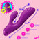 Measurements chart for the flexible G-spot rabbit vibrator