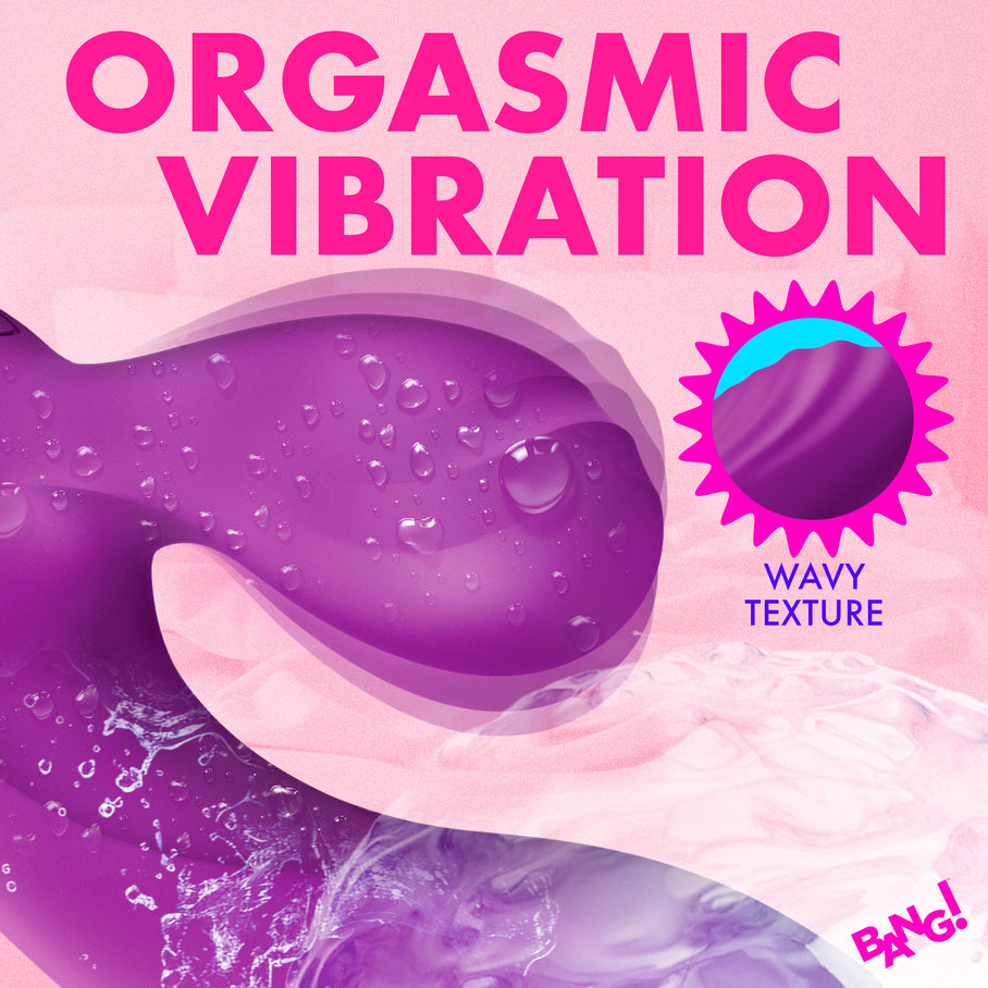 Soft rabbit clit stimulator on the G-spot vibrator