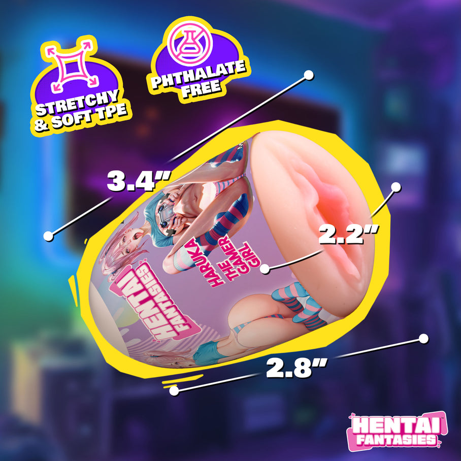 Measurements of the Haruka pussy egg masturbator