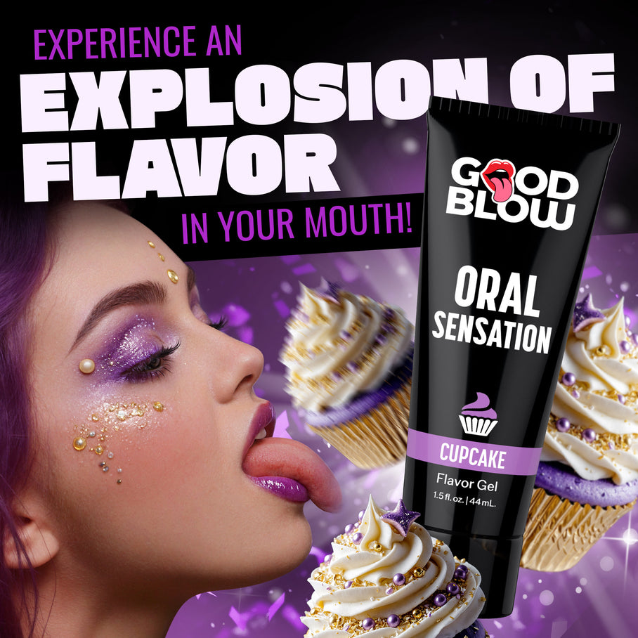 Cupcake oral wellness product for shared partner experiences