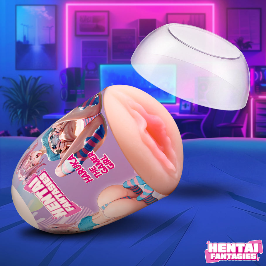Hentai Fantasies Haruka pussy egg masturbator
