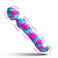 Flexible bending neck on the Kraken Wand massager