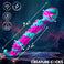 Dimensions of the Creature Cocks Kraken Wand massager