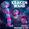 Soft ribbed silicone head on the Kraken Wand massager