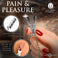Clothespin style clamp head on the Naughty Pleasure nipple clamps