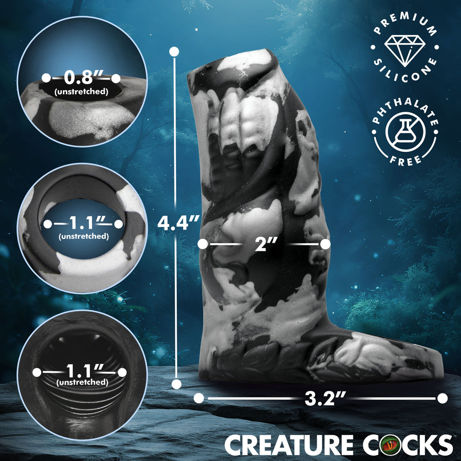 Measurements chart for the Night Prowler penis enhancer