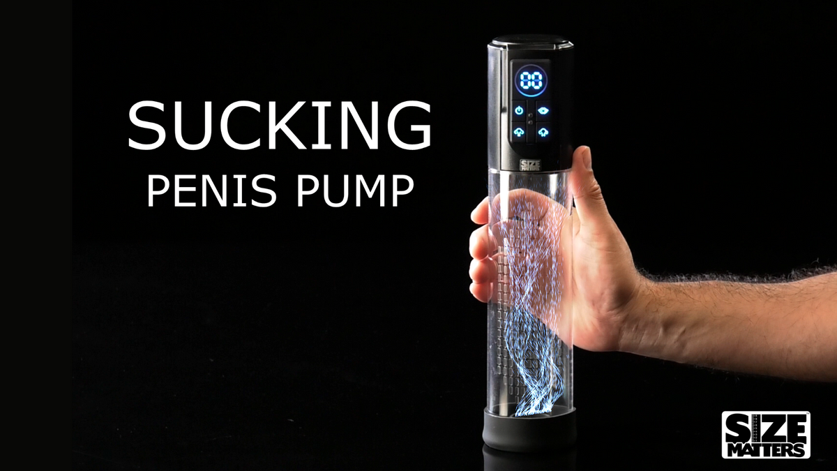 Sucking Penis Pump with Digital Display - Video Sucking Penis Pump with Digital Display - Video