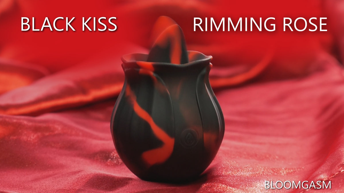 BL Black Kiss Rimming Rose Video