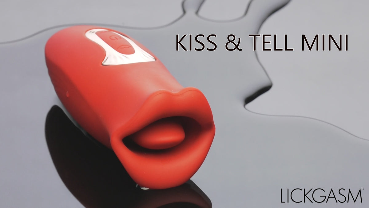 Silicone Kissing & Vibrating Clitoral Stimulator Video