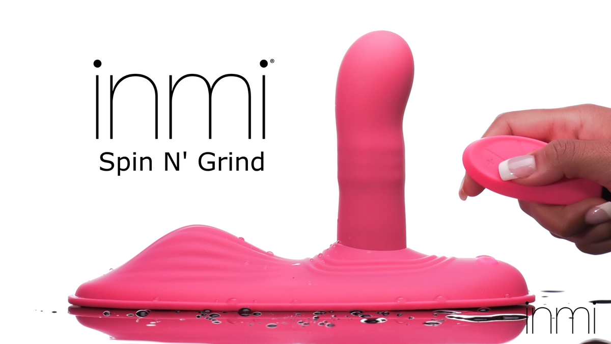 Spin n' Grind Rotating and Vibrating Silicone Sex Grinder - Video Spin n' Grind Rotating and Vibrating Silicone Sex Grinder - Video