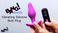 Vibrating Silicone Butt Plug with Digital Remote