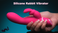 Come Hither Silicone Rabbit Vibrator