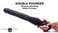 Double Pounder Silicone Vibrating Dildo Thruster