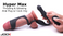 Hype Max Thrusting & Vibrating Anal Plug w/C-Ring